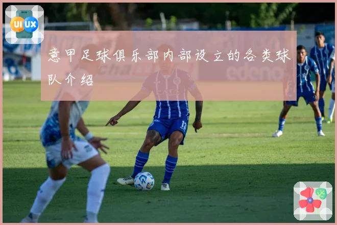 意甲足球俱乐部内部设立的各类球队介绍